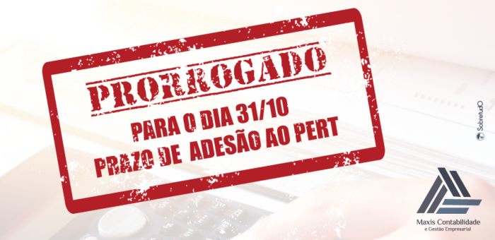 prorrogação prazo refis, pert, parcelamento, débitos tributários, medida provisória